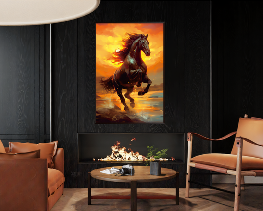 Blazing Galloping Horse